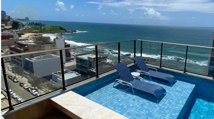 Studio à venda em Salvador, Barra, com 1 quarto, 33m²