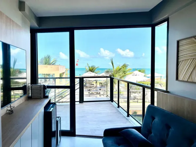 lindo apartamento beira mar nas piscinas naturais em Porto de Galinhas