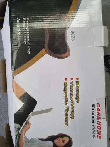 Almofada Encosto Massageador Movimentos Shiatsu Lombar Infravermelho Pescoço Veicular