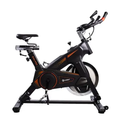 bicicleta ergométrica gallant elite pro spinning preta