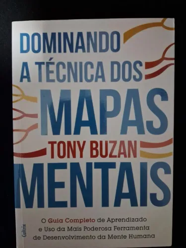 Livro Dominando a Técnica dos Mapas Mentais Tony Buzan Cultrix
