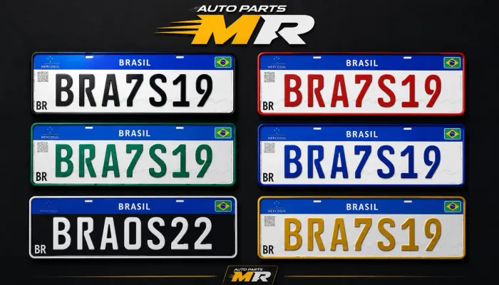 Vendo placas mercosul