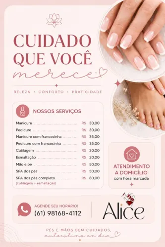 Unhas A Domicílio 