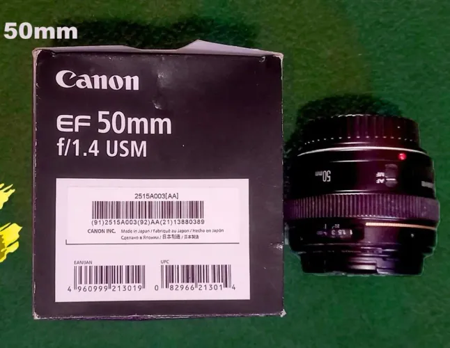 Lente Canon 50mm