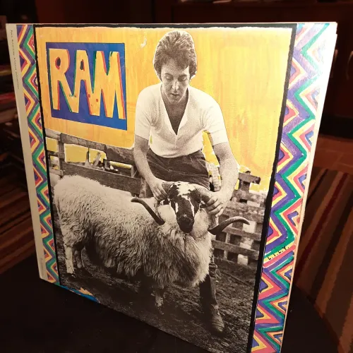 Disco de Vinil LP Duplo Paul & Linda McCartney Ram Importado