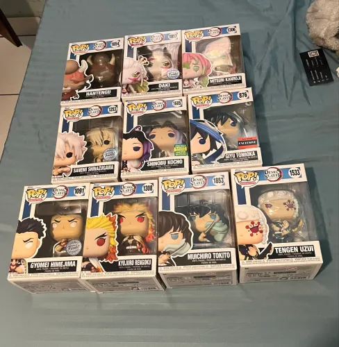Ser de funkos Demon Slayer