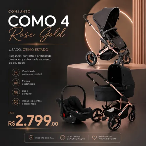 Carrinho COMO 4 abc design
