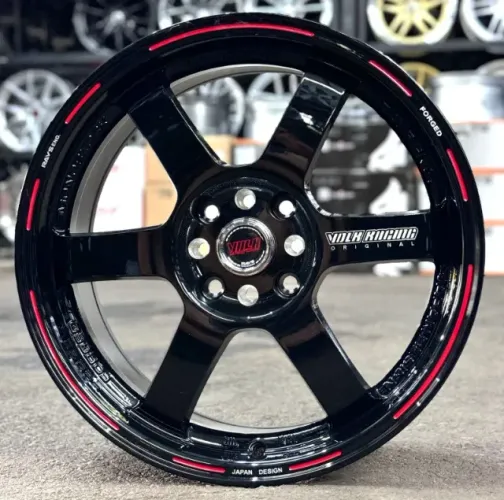 Rodas TE37 Aro 17 Furações 4x100 4x114