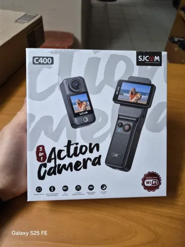 SJCAM C400 4K (NOVA) + Acessórios, ótima para Vlog (apenas retirada)