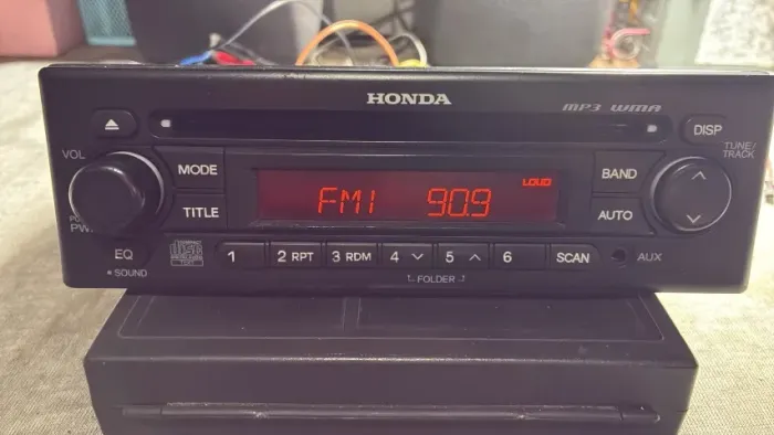 Rádio Automotivo Cd Player Honda Original Clarion (Leia)