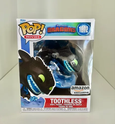 Funko Pop - Como treinar seu dragão 1872 - Banguela
