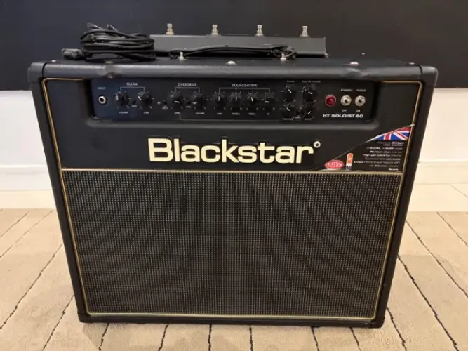 Amplificador Guitarra Valvulado Blackstar HT Soloist 60 Perfeito Estado
