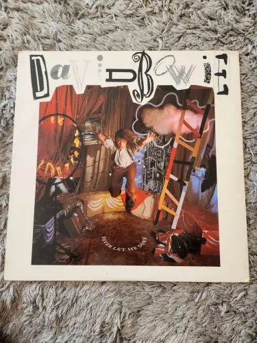 Disco LP David Bowie - Never Letícia Me Down