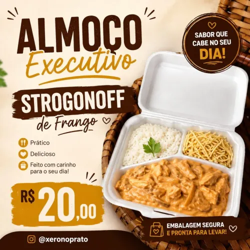 Strogonoff de frango