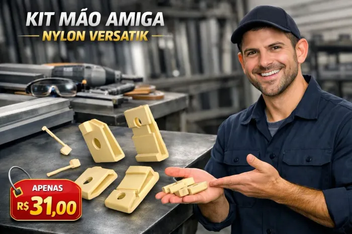 Kit Mão Amiga VERSATIK (Nylon)