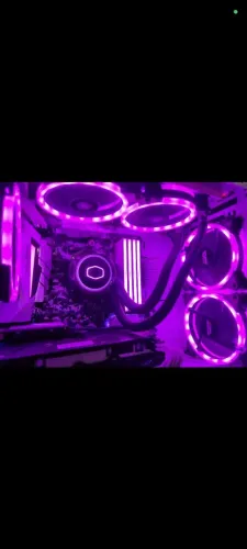 PC Gamer Completo White / RGB ? Ryzen 5 3600 | 32GB RAM | B450M Steel Legend | Water Coole