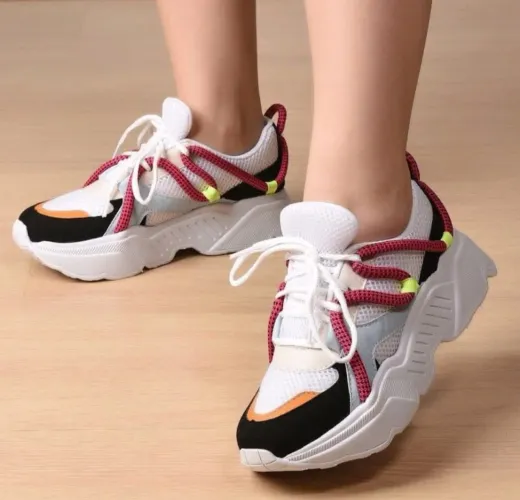 Tênis Feminino Snacker Colors