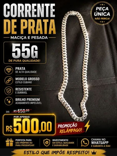 Corrente de prata