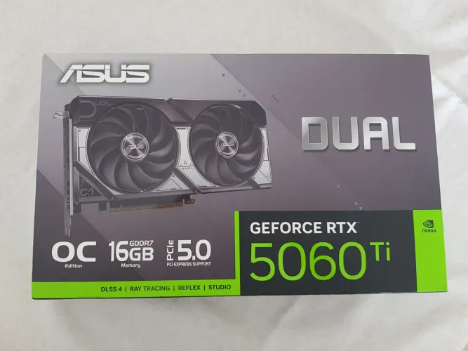ASUS DUAL - NVIDIA RTX 5060 TI 16GB (NOVO)