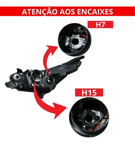 Farol Cronos Argo 2024 A 2026 Com Led Sinaleira  Ambos Lado Ambos Lados