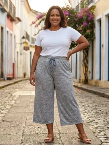 Calças e panta curta