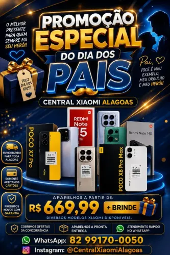 Xiaomi Poco X8 Pro Max 5G, Redmi Note 15 Pro Plus 5G e Diversos Modelos - PROMOÇÃO