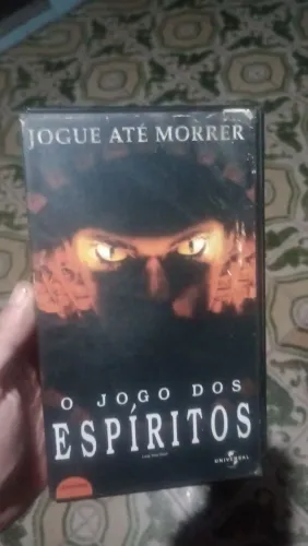 FITA VHS ORIGINAL O Jogo Dos Espíritos Raridade