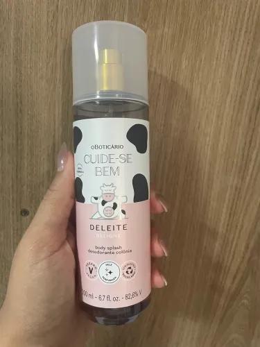 Body splash o Boticário deleite 200ml