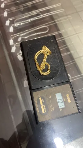 Pulseira de ouro de 18K, Nova 10gramas