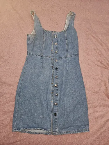 Vestido jeans. Tamanho G. R$ 30