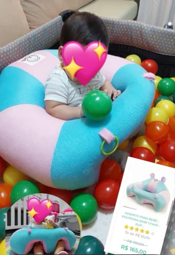 Almofada de assento para Bebê 