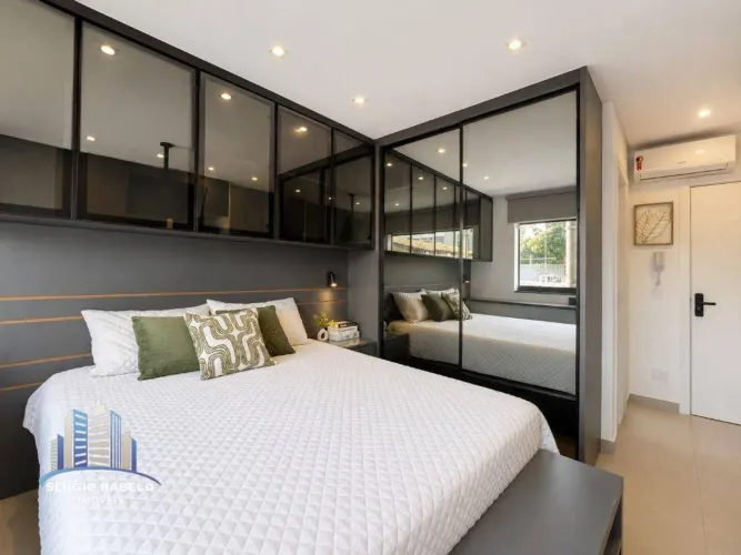 Studio Próximo ao Shopping Ibirapuera para alugar, 26 m² por R$ 3.300/mês - Indianópolis -