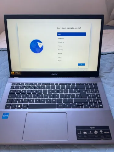 Notebook Acer i5-12450H (2.00GHz) 8GB RAM 480GB