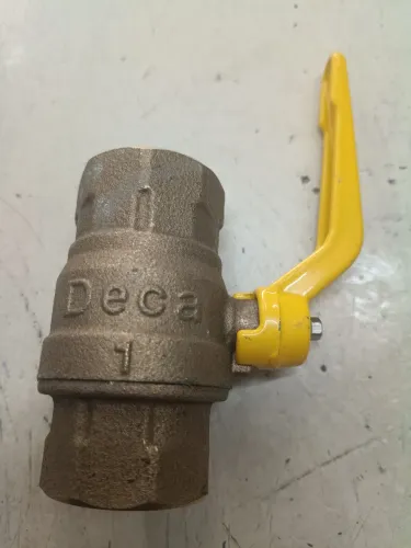 Registro Esfera Liga de cobre Alavanca Deca 1" (32mm)