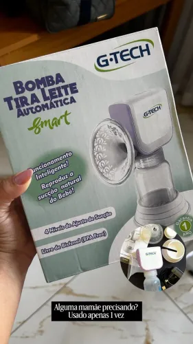 Bomba de tirar leite G-tech