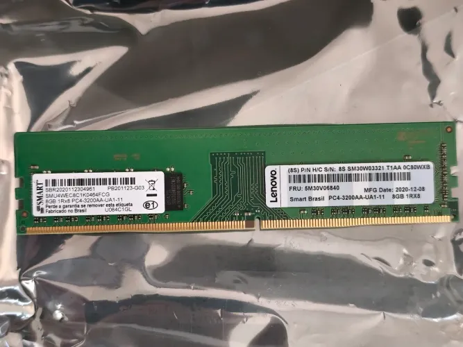 Memória DDR4 16GB