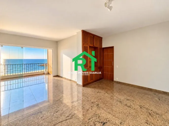 Apartamento frente mar com 4 quartos, 2 vagas e lazer à venda em Pitangueiras, Guarujá