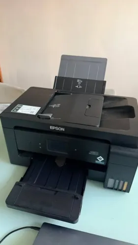 Epson L14150 preparada para sublimação + tinta e papel