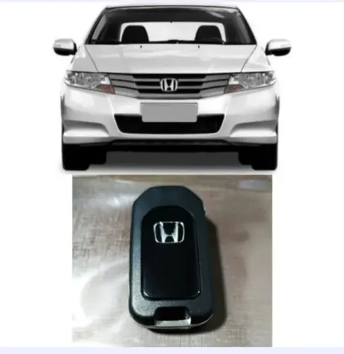 Chave Canivete Honda City 2009 A 2012, Com Chip (não Envio)
