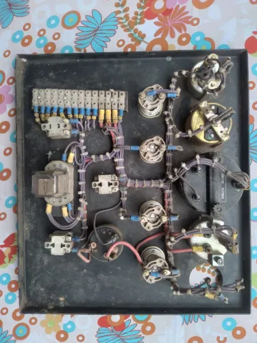 Painel / Quadro Comando Gerador Diesel Antigo Turotest