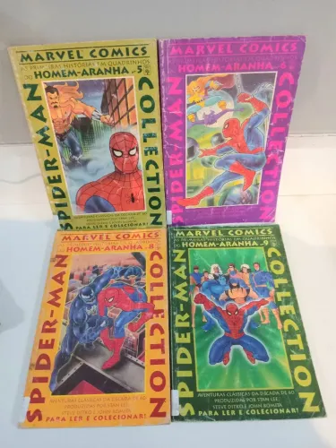 02 Revistas As Primeiras Histórias do Homem-Aranha