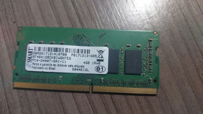 Memória DDR4 4GB Smart Sodimm