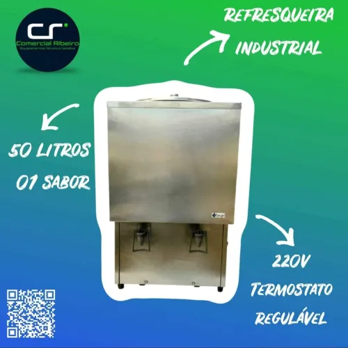 Refresqueira Industrial 50 litros Begel