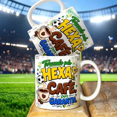 Caneca hexa personalizada