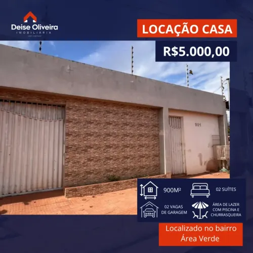 Locação no bairro Área Verde