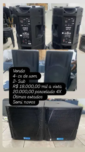 Aparelho som profissional