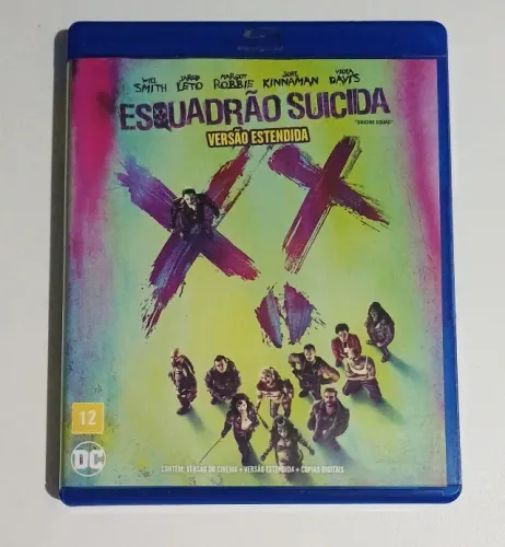 Filme Bluray - Esquadrão Suicida (2 discos)