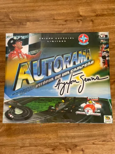 Autorama Ayrton Senna Marca De Um Campeão Completo (Usado)