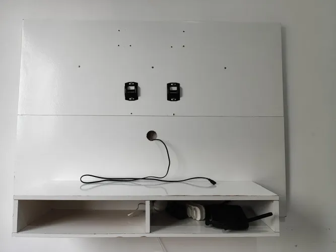 Rack para tv Branco usado