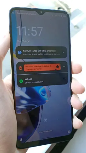 Moto e22 128gb só com um detalhe